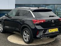 Used VW T-Roc R-line 150 HP (110 kW) 2022 Deep black pearl SUV