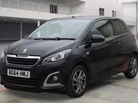 Used Peugeot 108 Allure 82 HP (60 kW) 2014 Black Hatchback
