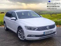 Used VW Passat Business 150 HP (110 kW) 2015 White Estate