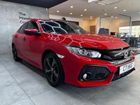 Used Honda Civic SR 129 HP (94 kW) 2017 Red Hatchback