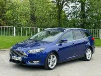 Used Ford Focus Titanium 2018 Blue Estate