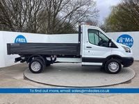 Used Ford Transit S 130 HP (95 kW) 2018 White Cabriolet