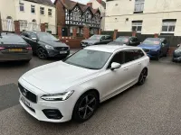 Used Volvo V90 R-Design 190 HP (139 kW) 2019 White Estate