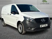 Used Mercedes Vito Progressive 140 HP (102 kW) 2023 White Van