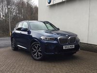 Used BMW X3 M Sport 282 HP (207 kW) 2022 Blue SUV