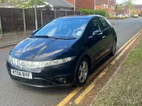 Used Honda Civic SE 140 HP (102 kW) 2008 Black Hatchback