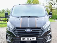 Used Ford Transit Custom Sport 170 HP (125 kW) 2018 Black Van
