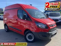 Used Ford Transit Custom Trend 105 HP (77 kW) 2017 Red Van
