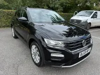 Used VW T-Roc SE 150 HP (110 kW) 2019 Black SUV