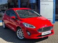 Used Ford Fiesta Titanium 2020 Red Hatchback