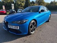 Used Alfa Romeo Giulia Veloce 280 HP (205 kW) 2023 Blue Sedan