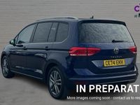 Used VW Touran Match 150 HP (110 kW) 2024 Blue MPV