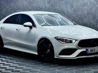 Used Mercedes CLA220 AMG line 190 HP (139 kW) 2019 White Sedan