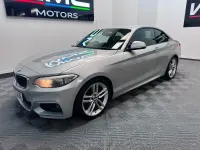 Used BMW 220 M Sport 181 HP (133 kW) 2014 Silver Coupe