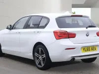 Used BMW 118 Sport Line 150 HP (110 kW) 2016 White Hatchback