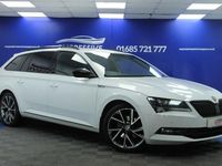 Used Skoda Superb SportLine 190 HP (139 kW) 2019 White Estate