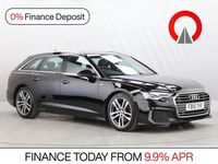 Used Audi A6 S-Line 204 HP (150 kW) 2019 Black Estate