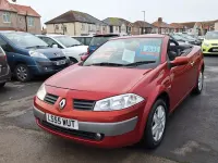 Used Renault Mégane Cabriolet Dynamique 2005 Red Cabriolet