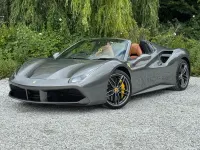 Used Ferrari 488 670 HP (492 kW) 2016 Grey Cabriolet
