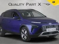 Begagnad Hyundai Bayon Premium 2023 Blå SUV