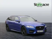 Used Jaguar XF R-Sport 177 HP (130 kW) 2019 Blue Estate