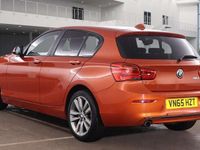 Used BMW 116 Sport Line 2015 Orange Hatchback