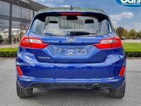 Second-hand Ford Fiesta ST-Line X 140 CP (102 kW) 2018 Albastru Hatchback