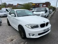 Used BMW 118 Coupé Sport Line 143 HP (105 kW) 2012 White Coupe