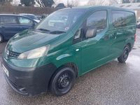 Used Nissan NV200 Acenta 90 HP (66 kW) 2014 Green MPV