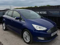 Używany Ford C-MAX Titanium 120 KM (88 kW) 2016 Niebieski Minivan