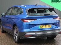Used Skoda Enyaq iV SportLine 150 kW (204 HP) 2023 Race blue metallic SUV