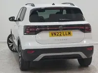 Usado VW T-Cross Black Edition 110 CV (80 kW) 2022 Blanco SUV