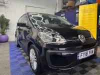 Used VW up! move up! 60 HP (44 kW) 2018 Black Hatchback