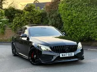 Used Mercedes C250 AMG Line Premium Plus 204 HP (150 kW) 2017 Black Sedan