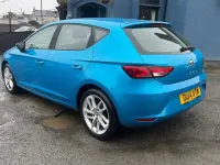 Usado Seat Leon SE 150 HP (110 kW) 2014 Azul Citadino