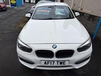 Used BMW 118 Sport Line 2017 White Hatchback