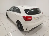 Used Mercedes A160 AMG line 102 HP (75 kW) 2017 White Hatchback