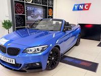 Used BMW 218 M Sport 150 HP (110 kW) 2019 Blue Cabriolet