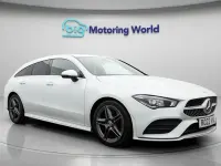 Used Mercedes CLA200 AMG Line Premium 163 HP (119 kW) 2022 White Coupe