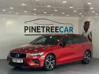 Used Volvo V60 R-Design Pro 190 HP (139 kW) 2019 Red Estate