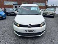 Used VW Caddy Trendline 102 HP (75 kW) 2014 White MPV