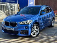Used BMW X1 M Sport 190 HP (139 kW) 2017 Blue SUV