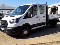 Used Ford Transit 130 HP (95 kW) 2020 White Cabriolet
