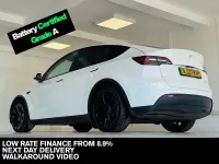 Used Tesla Model Y Long Range AWD 378 kW (514 HP) 2022 White SUV
