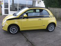 used Fiat 500 1.2 Lounge 2dr [Start Stop]