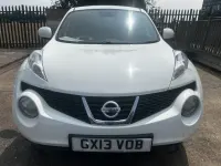 Used Nissan Juke Tekna 110 HP (80 kW) 2013 White SUV