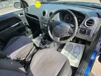 Used Ford Fusion Zetec 2008 Blue Hatchback