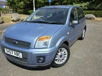 Used Ford Fusion Zetec 101 HP (74 kW) 2008 Blue Hatchback