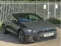 Usado VW Scirocco Black Edition 150 HP (110 kW) 2016 Cinzento Coupé