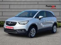 Used Vauxhall Crossland X 108 HP (79 kW) 2018 Silver SUV
